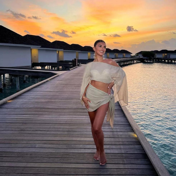 OK! Magazine: Emily Faye has been relaxing in the maldives